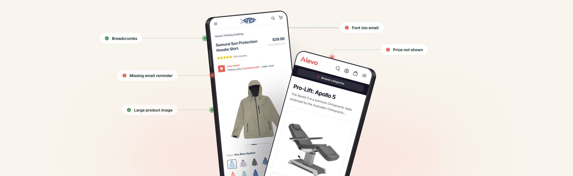 Conversion rate optimization dashboard showing Shopify store analytics and A/B test results