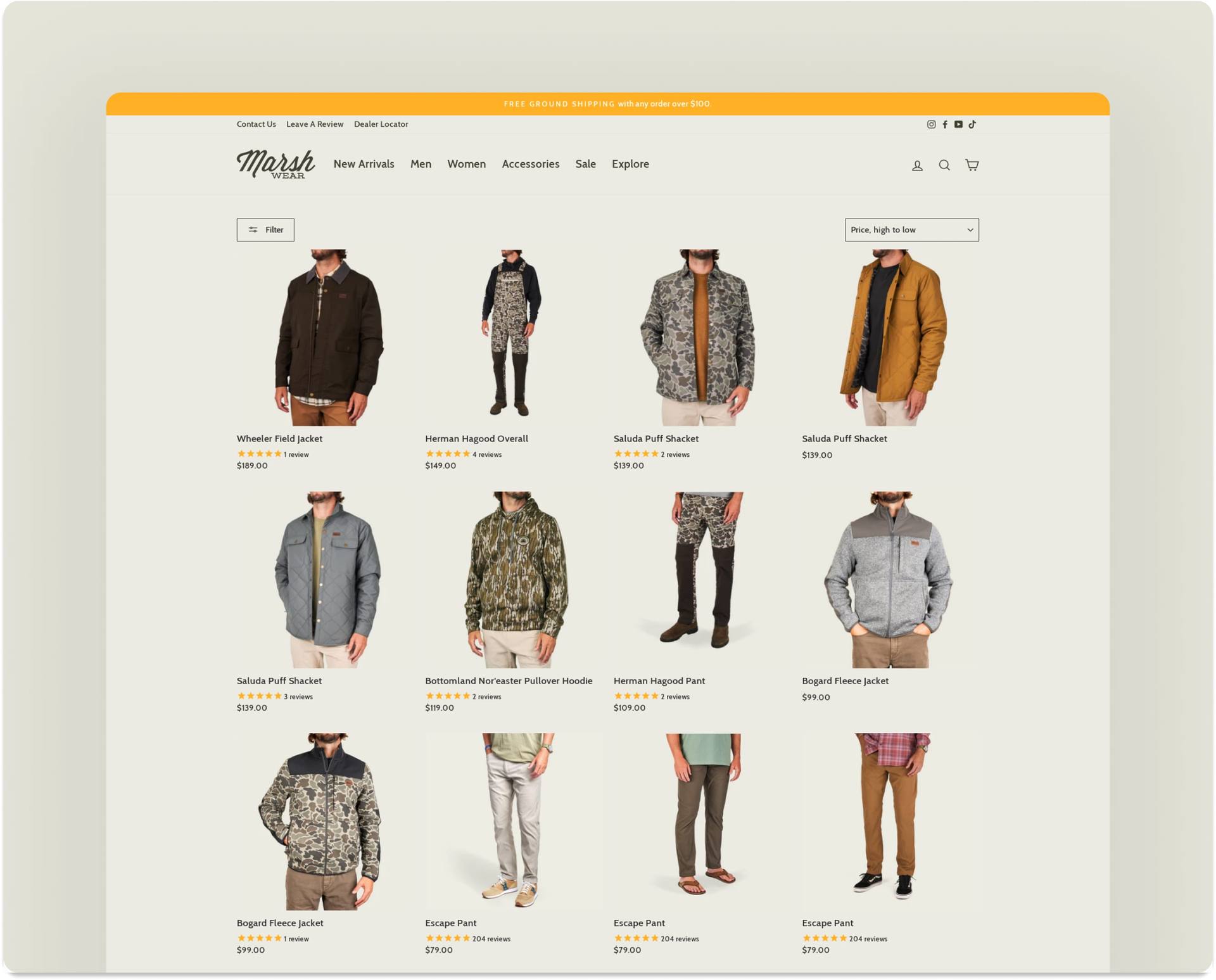 MarshWear Collection screenshot